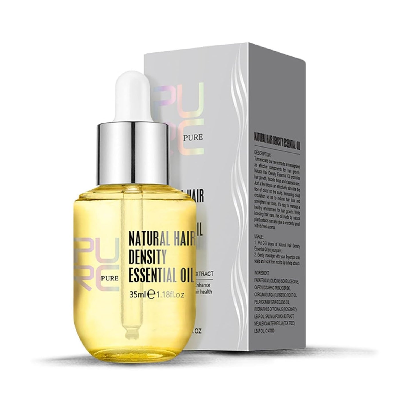 Ginger Hair Growth Oil - Natural Hair Strengthening Treatment 35ml