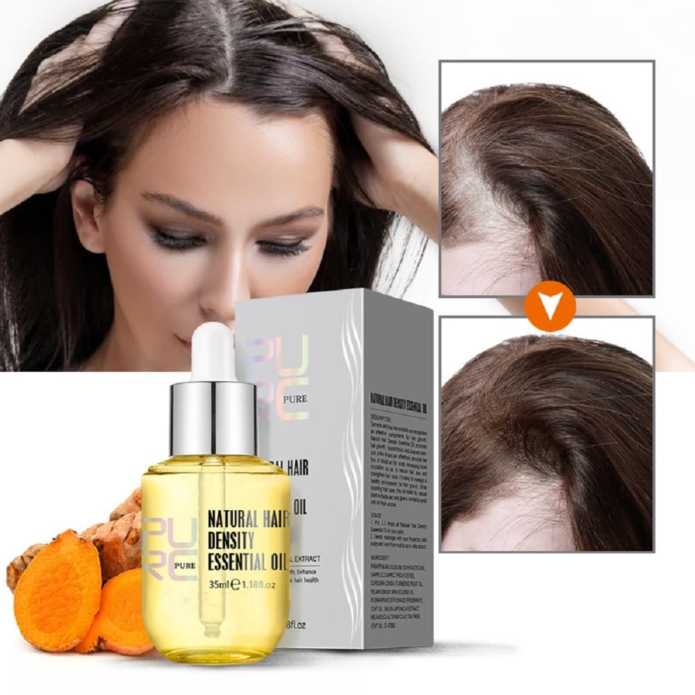 Ginger Hair Growth Oil - Natural Hair Strengthening Treatment 35ml