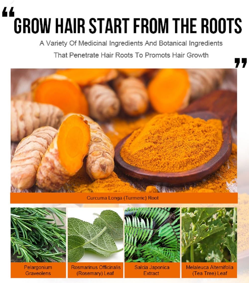 Ginger Hair Growth Oil - Natural Hair Strengthening Treatment 35ml